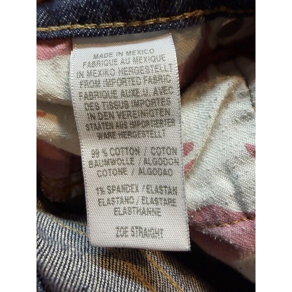 Lucky Brand Zoe Low Rise Straight Leg Jeans Size 6 - Picture 10 of 14
